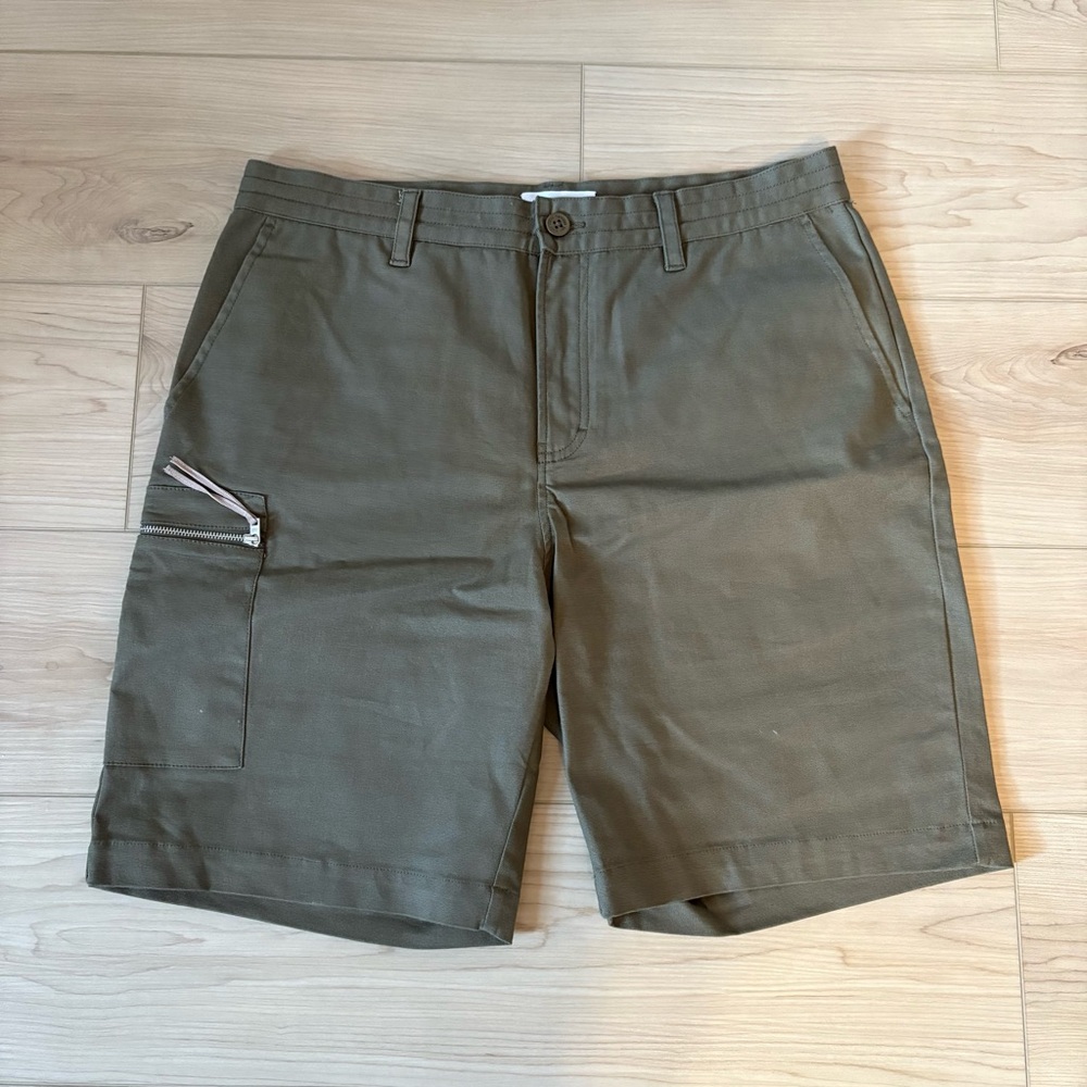 Five Four Men's Olive Green Shorts 34W Classic